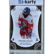 2024/25 LC Repre serie 1 #WU18-05 Veronika Hujová U18 Women´s World Championship 2025 Canvas xx/20