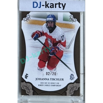 2024/25 LC Repre serie 1 #WU18-06 Johanna Tischler U18 Women´s World Championship 2025 Canvas xx/20