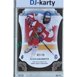 2024/25 LC Repre serie 1 #WU18-09 Ellen Jarabková U18 Women´s World Championship 2025 Canvas xx/20