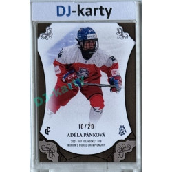 2024/25 LC Repre serie 1 #WU18-19 Adéla Pánková U18 Women´s World Championship 2025 Canvas xx/20