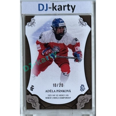 2024/25 LC Repre serie 1 #WU18-19 Adéla Pánková U18 Women´s World Championship 2025 Canvas xx/20