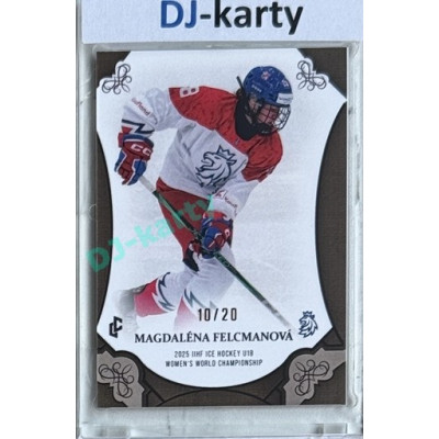 2024/25 LC Repre serie 1 #WU18-21 Magdaléna Felcmanová U18 Women´s World Championship 2025 Canvas xx/20