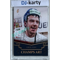 2024/25 LC Repre serie 1 #CHA-07 Libor Hájek Champs Art Blue xx/20