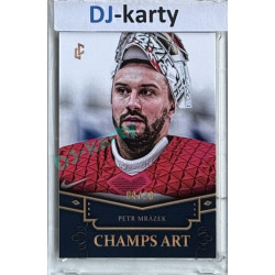 2024/25 LC Repre serie 1 #CHA-24 Petr Mrázek Champs Art Blue xx/20