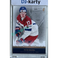 2024/25 LC Repre serie 1 #WJC-12 Petr Sikora World Junior Championship 2025 Canada Blue 1of1