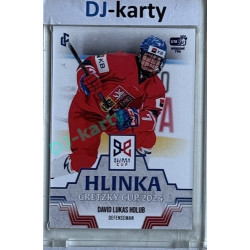 2024/25 LC Repre serie 1 #HGC-04 David Lukas Holub Hlinka Gretzky Cup 2024 Tricolor 1of1