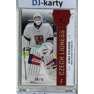 2025 LC Hrdinky přicházejí #WEHT-02 Klára Peslarová Women´s Euro Hockey Tour Sweden 2024 Red xx/15