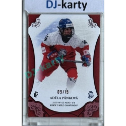 2025 LC Hrdinky přicházejí #WU18-19 Adéla Pánková U18 Women´s World Championship 2025 Red xx/15