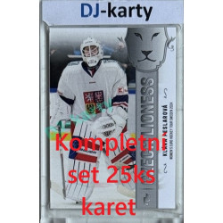 2025 LC Hrdinky přicházejí kompletní set Women´s Euro Hockey Tour Sweden 2024 Silver set 25ks karet