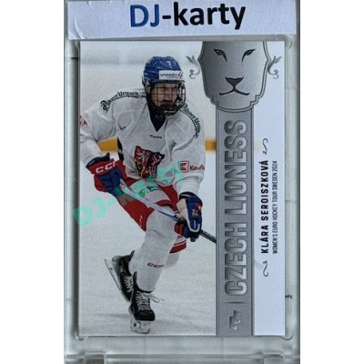 2025 LC Hrdinky přicházejí #WEHT-08 Klára Seroiszková Women´s Euro Hockey Tour Sweden 2024 Silver