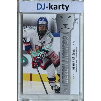2025 LC Hrdinky přicházejí #WEHT-15 Denisa Křížová Women´s Euro Hockey Tour Sweden 2024 Silver