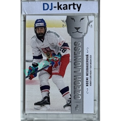 2025 LC Hrdinky přicházejí #WEHT-17 Noemi Neubauerová Women´s Euro Hockey Tour Sweden 2024 Silver
