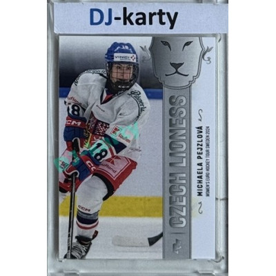 2025 LC Hrdinky přicházejí #WEHT-18 Michaela Pejzlová Women´s Euro Hockey Tour Sweden 2024 Silver