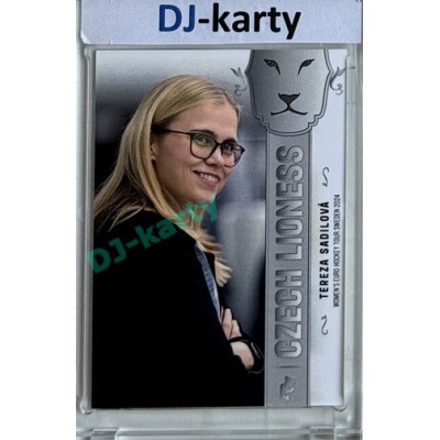 2025 LC Hrdinky přicházejí #WEHT-25 Tereza Sadilová Women´s Euro Hockey Tour Sweden 2024 Silver