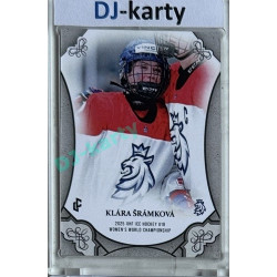 2025 LC Hrdinky přicházejí #WU18-01 Klára Šrámková U18 Women´s World Championship 2025 Silver