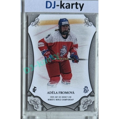 2025 LC Hrdinky přicházejí #WU18-03 Adéla Fromová U18 Women´s World Championship 2025 Silver