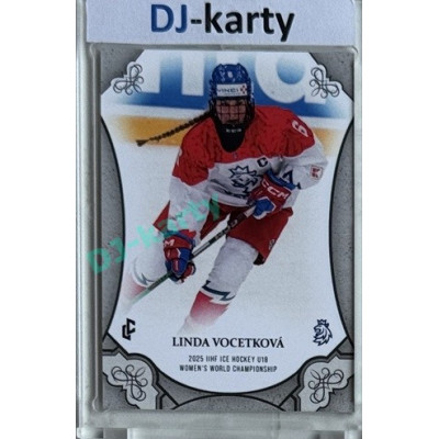 2025 LC Hrdinky přicházejí #WU18-10 Linda Vocetková U18 Women´s World Championship 2025 Silver