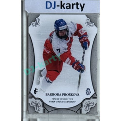 2025 LC Hrdinky přicházejí #WU18-11 Barbora Prošková U18 Women´s World Championship 2025 Silver