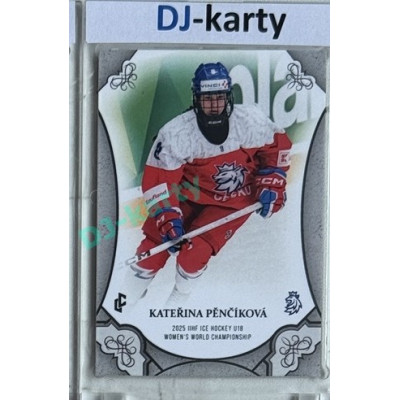 2025 LC Hrdinky přicházejí #WU18-12 Kateřina Pěnčíková U18 Women´s World Championship 2025 Silver