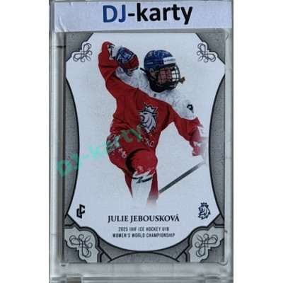 2025 LC Hrdinky přicházejí #WU18-17 Julie Jebousková U18 Women´s World Championship 2025 Silver