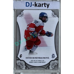 2025 LC Hrdinky přicházejí #WU18-22 Ester Rosenbaumová U18 Women´s World Championship 2025 Silver