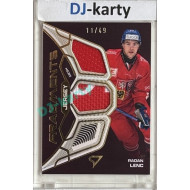 2025 Sportzoo Hokejové ČESKO #JF-RL Radan Lenc Jersey Fragments Level 2 11/49