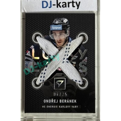 2023/24 Sportzoo ELH 1. série #LA-OB Ondřej Beránek Lucky Laces 04/25