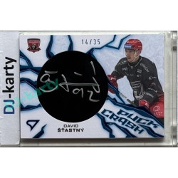 2024/25 Sportzoo ELH 1. serie #PC-DS David Šťastný Puck Crash Auto 14/35