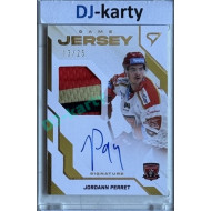 2022/23 Sportzoo ELH 2. série #GJS-JP Jordann Perret Game Jersey Auto 13/25