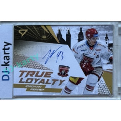 2024/25 Sportzoo ELH 1. serie #TLS-JP Jordann Perret True Loyalty Auto xx/25