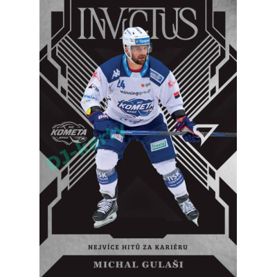 2024/25 Sportzoo ELH 1. serie #IN-7 Michal Gulaši Invictus