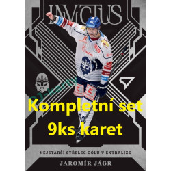 2024/25 Sportzoo ELH 1. serie kompletní set 9ks karet Invictus