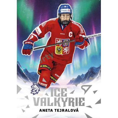 2025 Sportzoo Hokejové ČESKO #IV-08 Aneta Tejralová Ice Valkyrie