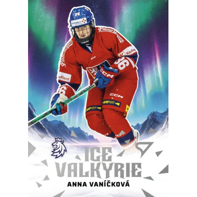 2025 Sportzoo Hokejové ČESKO #IV-09 Anna Vaníčková Ice Valkyrie