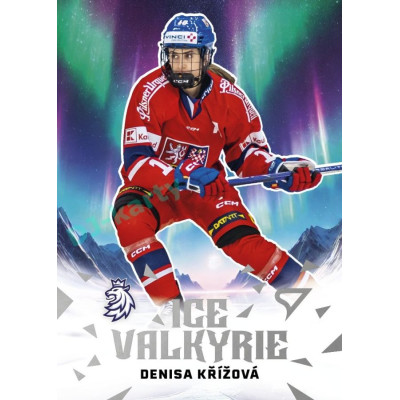 2025 Sportzoo Hokejové ČESKO #IV-11 Denisa Křížová Ice Valkyrie
