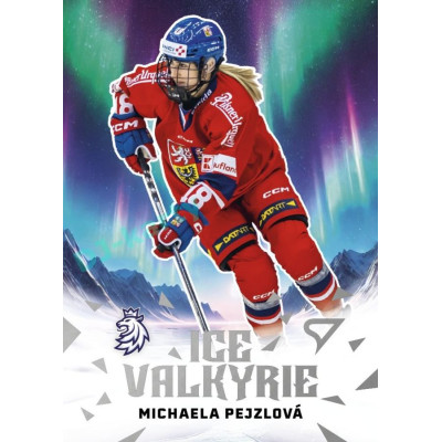 2025 Sportzoo Hokejové ČESKO #IV-14 Michaela Pejzlová Ice Valkyrie