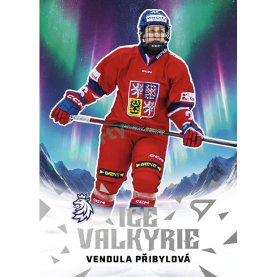 2025 Sportzoo Hokejové ČESKO #IV-16 Vendula Přibylová Ice Valkyrie