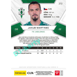 2021/22 Sportzoo Fortuna Liga 2. série #272 Jakub Martinec