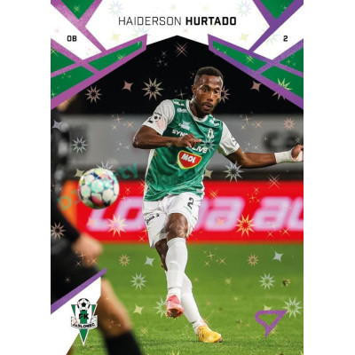 2024/25 Sportzoo Chance Liga 2. série #302 Haiderson Hurtado Cosmic Pink