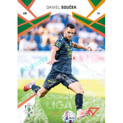2024/25 Sportzoo Chance Liga 2. série #303 Daniel Souček Copper Diamond xx/70