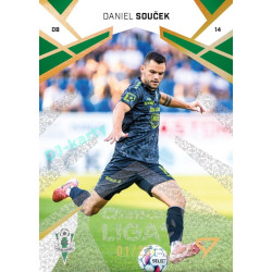 2024/25 Sportzoo Chance Liga 2. série #303 Daniel Souček Gold Glitter xx/25