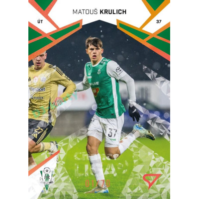 2024/25 Sportzoo Chance Liga 2. série #308 Matouš Krulich Copper Diamond xx/70