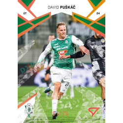 2024/25 Sportzoo Chance Liga 2. série #309 David Puškáč Copper Diamond xx/70