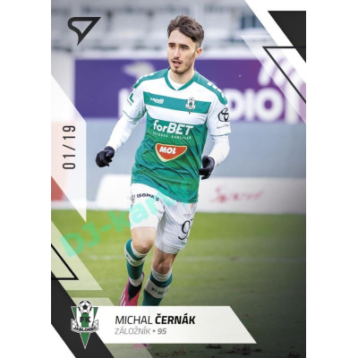2022/23 Sportzoo Fortuna Liga 2. série #345 Michal Černák Black xx/19