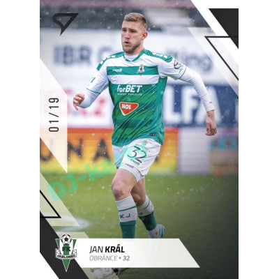 2022/23 Sportzoo Fortuna Liga 2. série #341 Jan Král Black xx/19