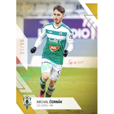 2022/23 Sportzoo Fortuna Liga 2. série #345 Michal Černák Gold xx/99
