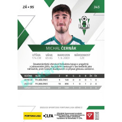 2022/23 Sportzoo Fortuna Liga 2. série #345 Michal Černák