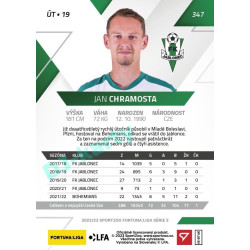 2022/23 Sportzoo Fortuna Liga 2. série #347 Jan Chramosta