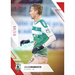 2022/23 Sportzoo Fortuna Liga 2. série #347 Jan Chramosta Red xx/49