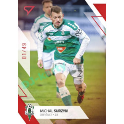 2022/23 Sportzoo Fortuna Liga 2. série #344 Michal Surzyn Red xx/49